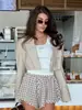 Nuevo blazer corto estilo británico para mujer, otoño de 2026, chaqueta casual de corte holgado de alta gama para mujer, venta transfronteriza