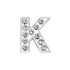 10mm Aleación de Cromo Diamante Capital Letra Inglesa Joyería Hecho a Mano DIY Garra de Gato Corazón Accesorios para Collar de Mascota