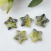 Amazon Piedra Natural Cristal 20mm Estrella de Cinco Puntas No Porosa Colgante Estrella Luna Joyería Pequeños Adornos de Estrella Accesorios