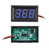 Display LED de 0,56 polegadas, Três Dígitos, Fio Duplo, Alta Precisão, Cabeça Voltimétrica de Alta Tensão DC 5-120V DC