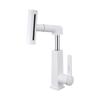 Grifo extraíble para lavabo bajo encimera, grifo monomando de cobre para lavabo, grifo mezclador moderno minimalista