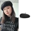 Chapéus de Moda Coreana Novos de Verão para Mulheres Atacado Ajustável Tridimensional Cor Sólida Tricô Fino Linho Boina