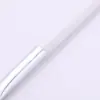 Pluma para uñas transfronteriza pegamento de esmalte de uñas juego de pinceles de fototerapia pincel plano de varilla blanca pincel de fototerapia para uñas francés venta al por mayor