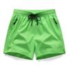 Ropa Sin Camisa Pantalones Cortos Secado Rápido Talla Grande Suelto Transpirable Cremallera Estampado Coreano Comercio Exterior Pantalones de Hielo