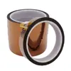 Fita Mylar Marrom Fabricante Dedo Dourado Fita Isolante Redonda Anti-Estática Sem Deixar Rastro Resistente a Altas Temperaturas Fita de Isolamento Térmico