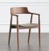 Mesa redonda nórdica de madera maciza, sencilla, para el hogar, sala de estar, ocio, mesa de negociación, sala de reuniones, recepción, mesa de centro creativa y combinación de silla.