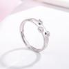 Anillo de cerdo estilo coreano para mujer, anillo abierto de cerdo fresco y lindo, anillo de animal, joyería de moda simple
