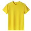 Camiseta de Verão de Algodão Penteado 180g Gola Redonda Cor Pura Manga Curta Solta Masculina e Feminina Camiseta Cultural Roupa de Trabalho Logotipo