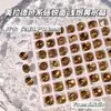 Rhinestones de Cristal K9 de Alta Calidad Más Vendidos Transfronterizos, Rhinestones Redondos Facetados Shiyue de 8.1 mm con Parte Posterior Puntiaguda para Decoraciones de Uñas