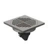 Ralo de Piso em Aço Inoxidável Espessado Dreno de Esgoto para Cozinha Banheiro à Prova de Insetos e Odores Ralo de Piso para Engenharia de Hotel Venda por Atacado