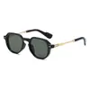 Gafas de aviador personalizadas de alta gama estilo coreano, retro europeo y americano, moda de celebridad de internet, protección UV, gafas de sol versátiles para el día a día