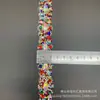 Pedrería Vidrio Resina Adhesivo Termofusible Diamante Caliente Forma Especial Código de Barras Cuello Cinta de Encaje Accesorios para Ropa Joyería DIY