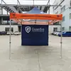FEAMONT Feiman 50 tubos liga de alumínio barraca barraca de publicidade externa impressão LOGO Tendas de exposição de quatro cantos