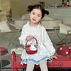 2025 Nuevo Estilo Coreano Gatito Niños Niñas Bolso de Mano Accesorio Cruzado Bolso para Teléfono Bolso de Mujer Venta al por Mayor