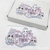 Pegatina Selladora con Forma de Oso Conejo Conejo Coreano Tamaño Grande Pegatina Decorativa para Empaque Pegatina Linda para Caja de Avión