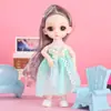 Caja de Regalo Set de Muñeca Princesa 17cm Regalo de Guardería Regalo de Cumpleaños para Niños Juguete para Niña Muñeca Bebé Lindo