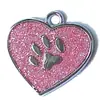 Aleación de Zinc Suministros para Mascotas Colgante de Huella Anti-Pérdida Grabado ID Placa de Identificación para Perro Etiqueta para Gato Etiqueta de Identificación Colgante Estilo Ins