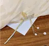 Horquilla de Metal con Borla de Verano 2025 Estilo Chino Nuevo para Mujer Estilo Antiguo Accesorios para Recogidos Accesorios para Banquetes Tocados de Lujo Ligero