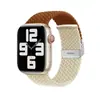 Pulseira elástica de nylon aplicável à fábrica iwatch S10 applewatch s9/8/7 nova fivela trançada