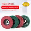 Roda de polimento de esponja de aço vertical roda de trefilação roda de esponja de aço 100 * 16mm esponja de aço
