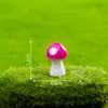 Musgo Micro Paisagem Simulação Cogumelo Pequeno Colorido Decorações Acessórios DIY Feitos à Mão Mini Jardinagem Paisagismo Enfeites