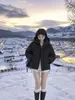 Chamarra de plumón con capucha ADAM BO, a prueba de viento e impermeable para exteriores, 90% plumón de pato blanco, abrigo acolchado de invierno unisex