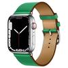Adequado para Apple Leather Strap Oficial iwatch345678se/ultra Top Layer Cowhide Strap