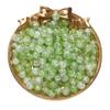 Accesorios para collar y pulsera hechos a mano, serie navideña verde, cuentas sueltas, cadena para teléfono móvil, accesorios con cuentas, venta al por mayor