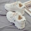 Tenis toscos para mujer 2023 primavera/verano zapatos casuales blancos nuevos zapatos de moda ins tenis versátiles plataforma zapatos de mujer