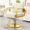 Cadeira especializada para salões de cabeleireiro, estilo minimalista, cadeira de cabeleireiro de alta qualidade para permanente e coloração, cadeira de cabeleireiro com altura ajustável
