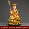 Adoração doméstica Avalokitesvara Bodhisattva Estátua de Buda Sakyamuni Ksitigarbha Tathagata Buda Três Santos Ocidentais Casa