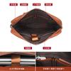 Bolso de ordenador para hombre, bolso de negocios de piel auténtica, bolso de archivo informal, bolso de oficina, bolso de viaje, bolso bandolera de piel de vaca de capa superior