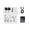 Bluetooth Transfronteiriço Pequeno Mixer de 2 Canais 4 Canais Profissional Performance de Palco Karaoke Entretenimento Reverb USB Mini Mixer