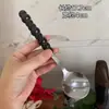 Colher Perolada de Luxo Feminina com Cabo Tipo Cerâmica, Aço Inoxidável, Colher e Garfo de Alta Qualidade 304in, Colher de Jantar Exquisita