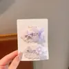 Pinzas para el Cabello de Dibujos Animados con Tela de Encaje Estilo Coreano y Japonés para Niñas, Pinzas para el Cabello de Bebé que No Dañan el Cabello, Lindas Pinzas BB para Cabello Suelto, Pasadores Laterales