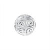 Cuentas dispersas de cristal blanco natural, cuentas redondas, cuentas de eco, cuentas de cristal, accesorios de material hechos a mano para bricolaje, pulsera de tesoro múltiple, individual