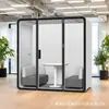 Cabina telefónica escolar, Sala insonorizada, Recepción insonorizada, Sala de negociación, Sala de lectura, Sala de conferencias, Sala de transmisión en vivo, Reducción de ruido, Ultra silencioso