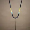 Colgante de Jade de Alta Gama con Broche de Seguridad, Colgante de Jade, Colgante de Jadeíta, Colgante para Collar de Hombre, Cuerda Gruesa