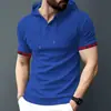 Ropa europea y americana nueva transfronteriza para hombre, camisetas deportivas casuales de manga corta para hombre primavera-verano, sudaderas con capucha de talla grande de comercio exterior, modernas y geniales