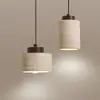 Luminária pendente de cabeceira de quarto vintage em estilo retrô wabi-sabi, travertino amarelo, adequada para pousadas, hotéis e restaurantes, da fábrica de iluminação Zhongshan