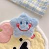 Colorido Smiley Estrella de Cinco Puntas Peluche Accesorios Muñeca Broche Diy Colgante de Bolsa Lindo Corazón de Niña Estilo Ins Colgante