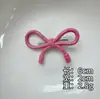 Pasador de Pelo Rosa de Lunares con Lazo Ins Versátil Otoño e Invierno Pinza para Flequillo Pinza Lateral Adorno para el Cabello Cabello Suelto Dulce Estilo Ins