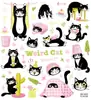 Pegatinas Originales de Gato Curioso de Sky, Vida Diaria, Estampadas, Dibujos Animados, Lindas, para Decoración de Teléfono DIY