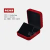 Caja de Insignias Spot Tela Afelpada Empaque de Joyería Caja de Regalo Pin de Insignia Soporte de Almacenamiento para Insignias Escolares Impresión de LOGOTIPO