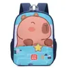 Mochila Nova de Verão 2026 para Jardim de Infância e Alunos do Ensino Fundamental, Mochila de Grande Capacidade com Padrão Cartoon 3D, Versão Coreana