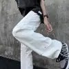 Item de Bem-Estar Estoque com DescontoCalças Jeans para Homens, Corte Reto, Atacado, Calças de Barraca de Rua, Devolução em 7 Dias Sem Motivo Não Suportada