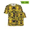 Fuente transfronteriza Amazon pokemon Pokemon Camiseta de color 3D ropa para niños y hombres camiseta