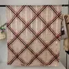 Rao Yun Nuevo Estilo Transfronterizo Bufanda para Mujer de Poliéster Bufanda de Seda Geométrica Bufanda Larga Estampada Chal 185*80 Al por Mayor