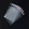 Bolsas de Empaque para Ropa Listas de Fábrica, Bolsas de Plástico Transparentes, Bolsas Autoadhesivas Opp, Bolsas Autosellables, Se Pueden Imprimir con Logo