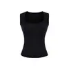 Camisola Gris para Mujer 2026, Cubriendo los Lados del Busto, Cuello Cuadrado, Sin Mangas, Tirantes Anchos, Estilo Retro Americano, Top Básico Sexy